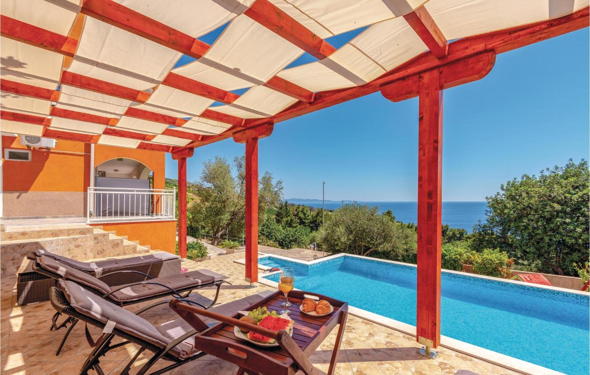 Nice Apartment In Orebic With House Sea View المظهر الخارجي الصورة
