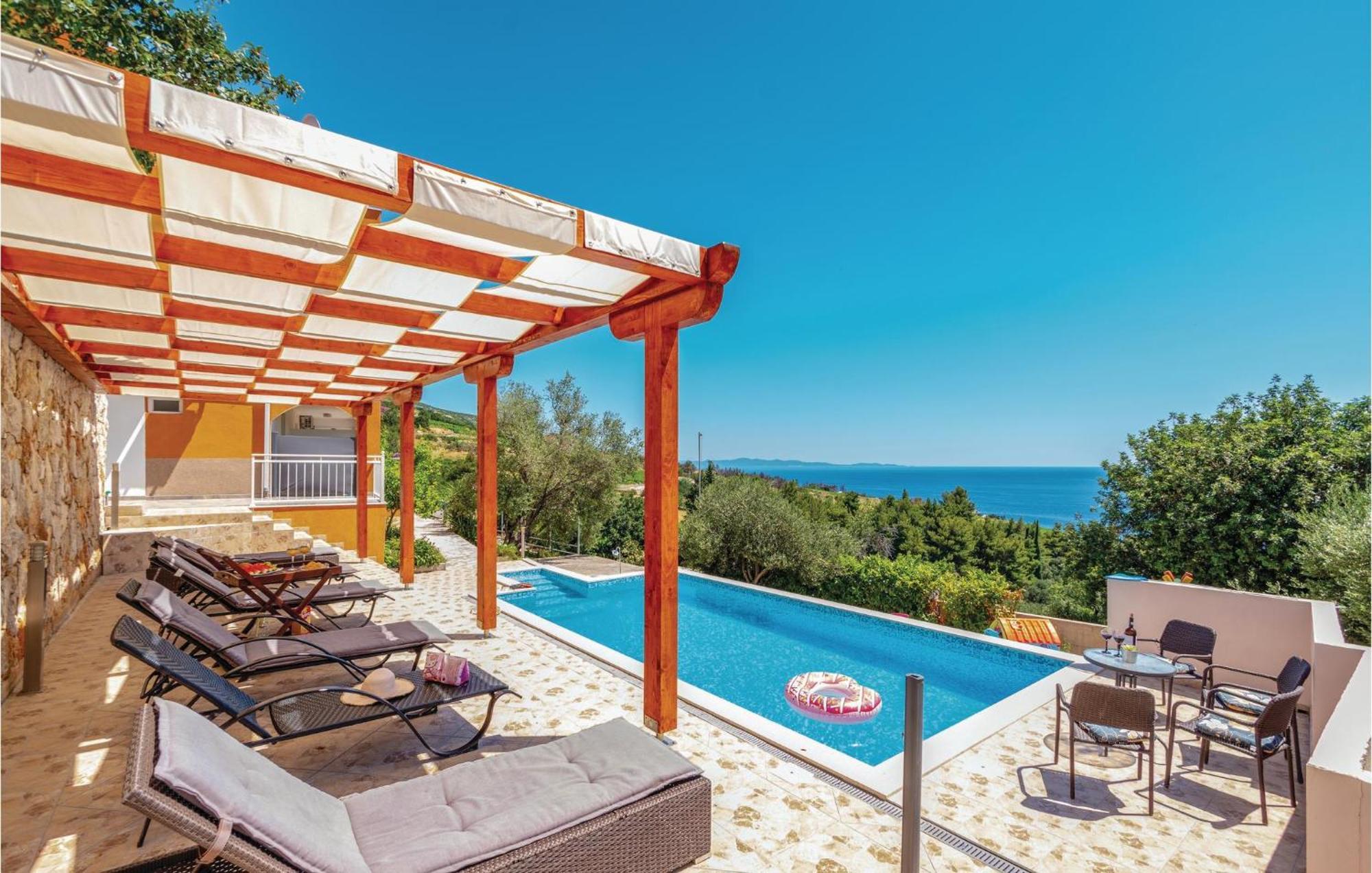 Nice Apartment In Orebic With House Sea View المظهر الخارجي الصورة